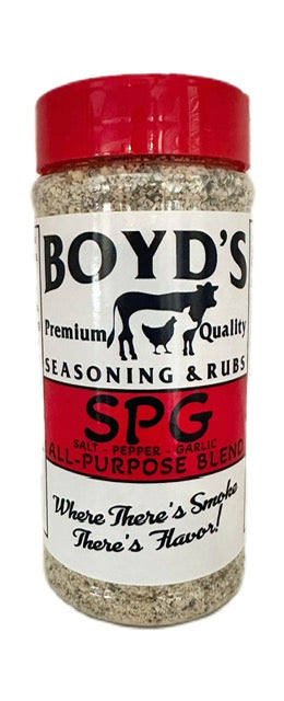 Boyd's SPG (Salt-Pepper_Garlic) – Boyd's BBQ Seasoning & Rubs